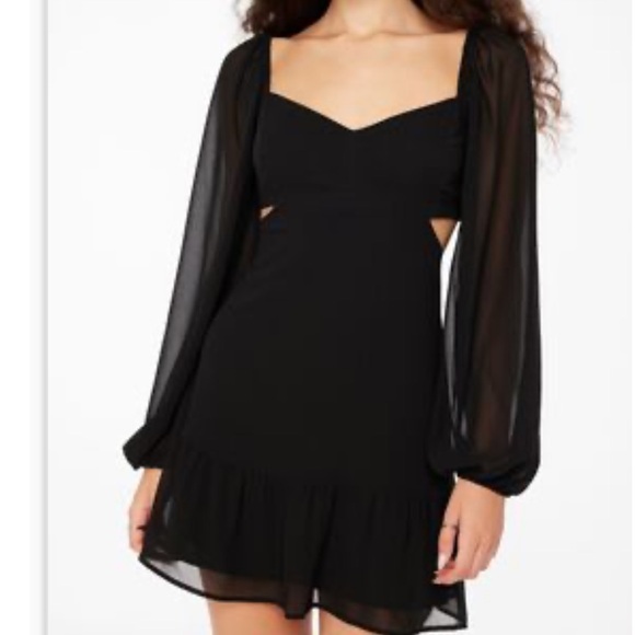 Dynamite Long Sleeve Dress Size XS - Picture 2 of 2